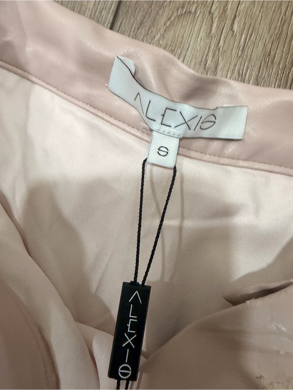 Alexis Blush Pleated Satin Circle Skirt 0555 - Picture 2 of 7